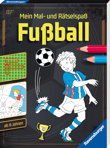 Mein Mal- und Rätselspaß: Fußball von Ravensburger Verlag GmbH