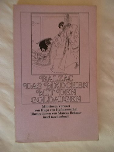 Das Mädchen mit den Goldaugen (insel taschenbuch) von Insel Verlag