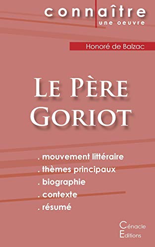 Fiche de lecture Le Père Goriot de Balzac (Analyse littéraire de référence et résumé complet)