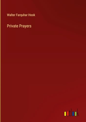 Private Prayers von Outlook Verlag