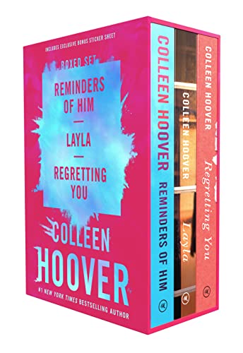 Colleen Hoover 3-Book Boxed Set: Reminders of Him, Layla, Regretting You Colleen Hoover 3-Book Boxed Set: Reminders of Him, Layla, Regretting You