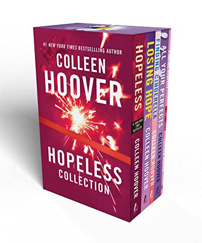 Colleen Hoover Hopeless Boxed Set: Hopeless, Losing Hope, Finding Cinderella, All Your Perfects, Finding Perfect – Box Set Colleen Hoover Hopeless Boxed Set: Hopeless, Losing Hope, Finding Cinderella, All Your Perfects, Finding Perfect – Box Set