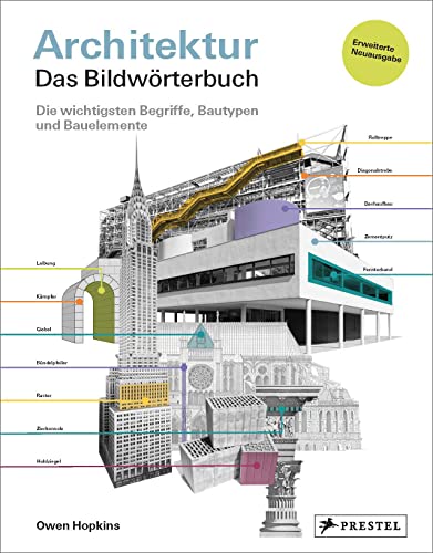 Architektur – das Bildwörterbuch: Die wichtigsten Begriffe, Bautypen und Bauelemente. Aktualisierte und erweiterte Neuausgabe von Prestel Verlag