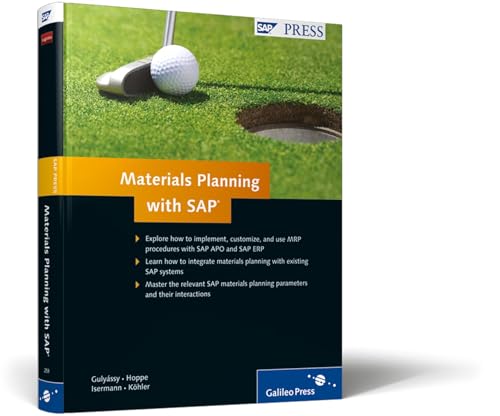 Materials Planning with SAP: SAP ERP and SAP APO (SAP PRESS: englisch)