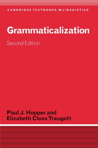 Grammaticalization von Cambridge University Press