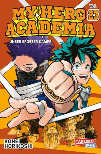 My Hero Academia 23: Abenteuer und Action in der Superheldenschule | Mit Glow-in-the-Dark-Effekt auf dem Cover – nur in der 1. Auflage!