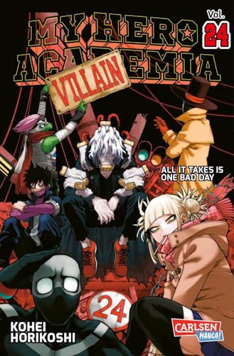 My Hero Academia 24: Abenteuer und Action in der Superheldenschule | Mit Glow-in-the-Dark-Effekt auf dem Cover – nur in der 1. Auflage! von CARLSEN MANGA