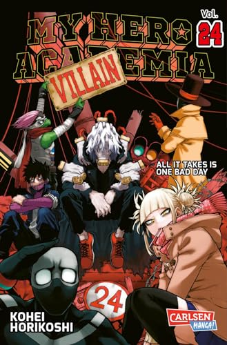 My Hero Academia 24: Abenteuer und Action in der Superheldenschule | Mit Glow-in-the-Dark-Effekt auf dem Cover – nur in der 1. Auflage!