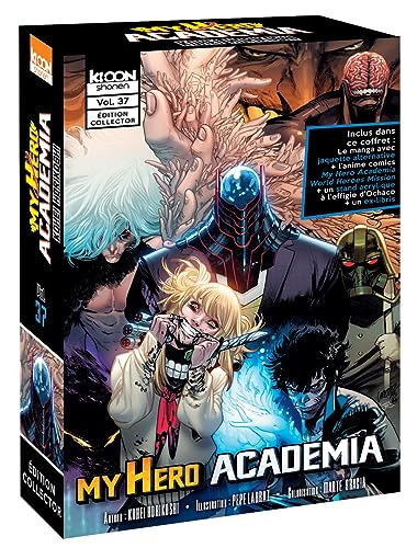 My Hero Academia T37 - Édition collector: Coffret avec jaquette alternative, My Hero Academia World Heroes Mission, 1 stand acrylique, 1 ex-libris von KI-OON