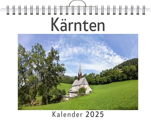 Kärnten - (Wandkalender 2025, Kalender DIN A4 quer, Monatskalender im Querformat mit Kalendarium, das perfekte Geschenk) von FlipFlop