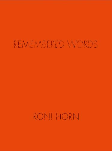 Remembered Words von Steidl