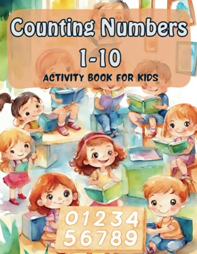 Counting Numbers 1-10: Activity Book For Kids 8.5x11 von Independently published