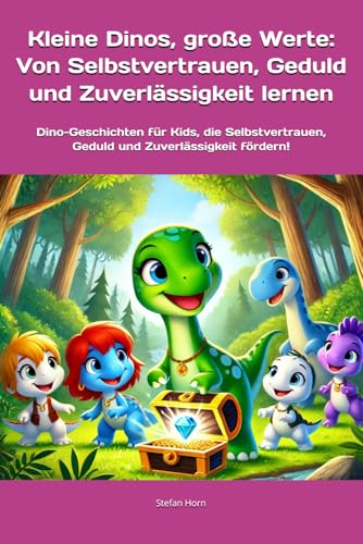 Kleine Dinos, große Werte: Von Selbstvertrauen, Geduld und Zuverlässigkeit lernen: Dino-Geschichten für Kids, die Selbstvertrauen, Geduld und ... Werte – Eine Reise zu den wichtigsten Werten) von Independently published