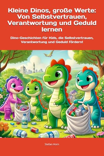 Kleine Dinos, große Werte: Von Selbstvertrauen, Verantwortung und Geduld lernen: Dino-Geschichten für Kids, die Selbstvertrauen, Verantwortung und ... Werte – Eine Reise zu den wichtigsten Werten) von Independently published