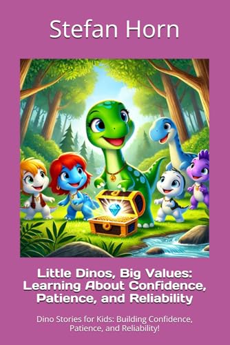 Little Dinos, Big Values: Learning About Confidence, Patience, and Reliability: Dino Stories for Kids: Building Confidence, Patience, and Reliability! Little Dinos, Big Values: Learning About Confidence, Patience, and Reliability: Dino Stories for Kids: Building Confidence, Patience, and Reliability! von Independently published