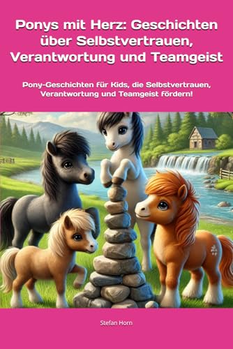 Ponys mit Herz: Geschichten über Selbstvertrauen, Verantwortung und Teamgeist: Pony-Geschichten für Kids, die Selbstvertrauen, Verantwortung und ... (Ponys mit Herz: Kleine Helden, große Werte) von Independently published