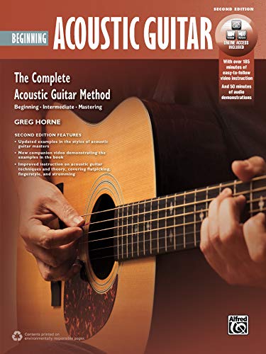 The Complete Acoustic Guitar Method: Beginning Acoustic Guitar (2nd Edition): (incl. Online Code) von Alfred Music