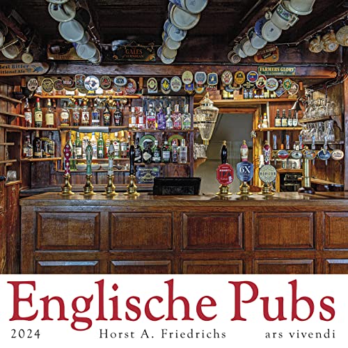 Englische Pubs 2024: Wandkalender von Ars Vivendi