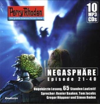 Perry Rhodan Sammelbox Negasphäre-Zyklus (MP3-CDs) 21-40: Episoden 21 - 40. Ungekürzte Lesung
