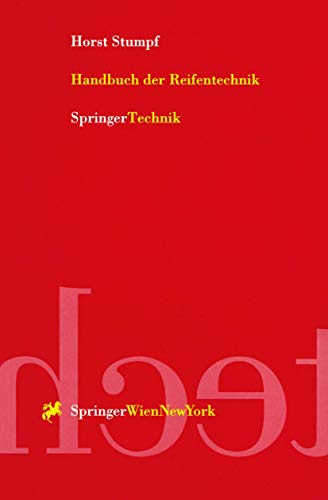 Handbuch der Reifentechnik von Springer