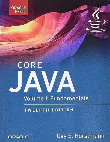 Core Java: Fundamentals, Volume 1 (Oracle Press Java, 1, Band 1)