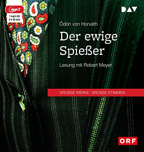 Der ewige Spießer: Lesung mit Robert Meyer (1 mp3-CD)