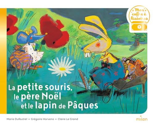 La petite souris, le père Noël et le lapin de Pâques von MILAN