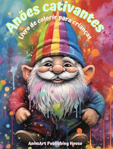Anões cativantes | Livro de colorir para crianças | Cenas divertidas e criativas da Floresta Mágica: Desenhos de fantasia fofos para crianças que adoram anões von Blurb