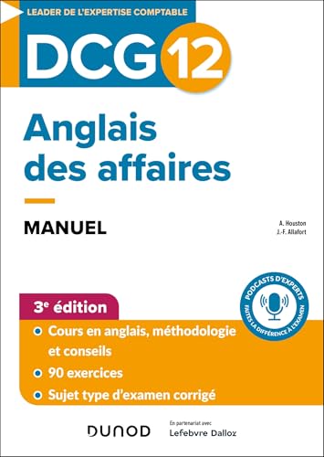 DCG 12 Anglais des affaires - Manuel - 3e éd. von DUNOD