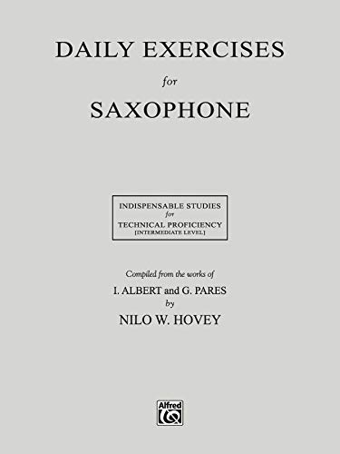 Daily Exercises for Saxophone von Alfred Music