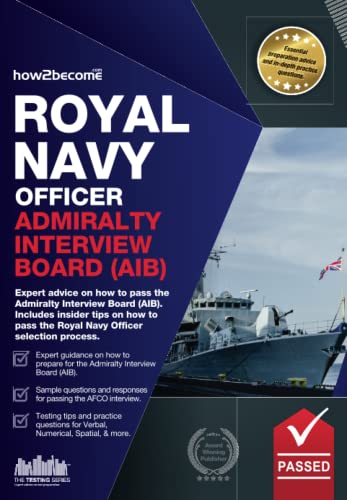 Royal Navy Officer Admiralty Interview Board (AIB) (Testing Series) von How2Become Ltd