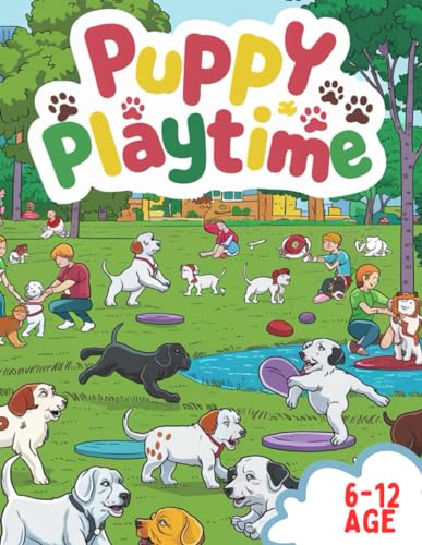 Puppy Playtime: Coloring Fun: Creative Canine Coloring for Kids Aged 6-12 von Independently published