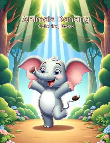 Animals Dancing Coloring Book von James Howard