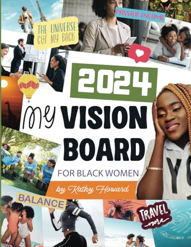 My Vision Board Clip Art Book For Black Women: With Pictures, Words, Phrases, Quotes, and Affirmations to Create Powerful Vision Boards von Independently published