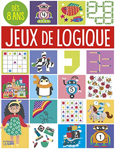 Jeux malins pour petits futés -Jeux de logique - 8 ans
