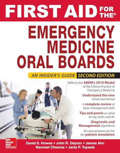 First Aid for the Emergency Medicine Oral Boards, Second Edition (Fisrt Aid) von McGraw-Hill Education