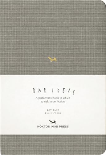 A Notebook for Bad Ideas - Grey/Unlined: A Perfect Notebook in Which to Risk Imperfection