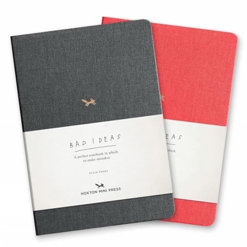 A Notebook for Bad Ideas - Red/Lined: A Perfect Notebook in Which to Risk Imperfection