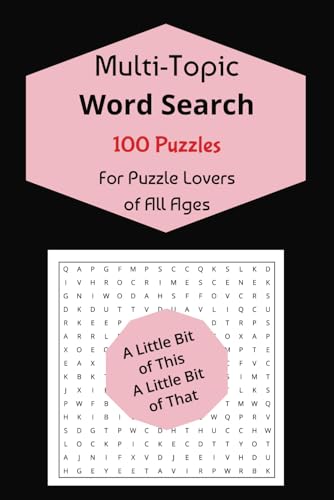 Multi-Topic Word Search: A 6x9 Multi-Themed Word Find Puzzle Book for Adults, Seniors, and Teens von Independently published