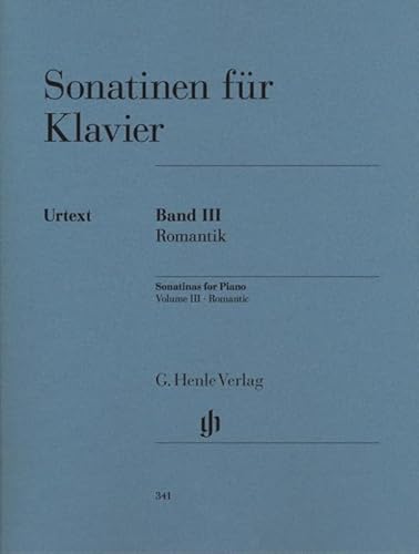 Sonatinen für Klavier Band III, Romantik: Besetzung: Klavier zu zwei Händen (G. Henle Urtext-Ausgabe)