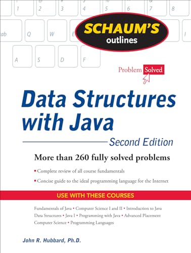 Data Structures with Java: Second Edition (Schaum's Outlines)