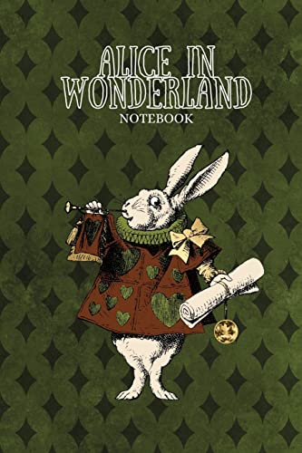 White Rabbit Notebook: Alice in Wonderland inspired notebook / journal von Lulu.com
