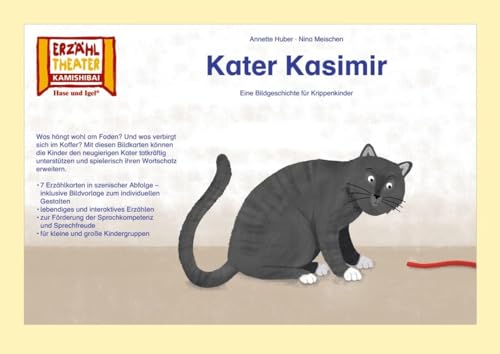 Kater Kasimir / Kamishibai Bildkarten: 7 Bildkarten für das Erzähltheater von Hase und Igel Verlag GmbH