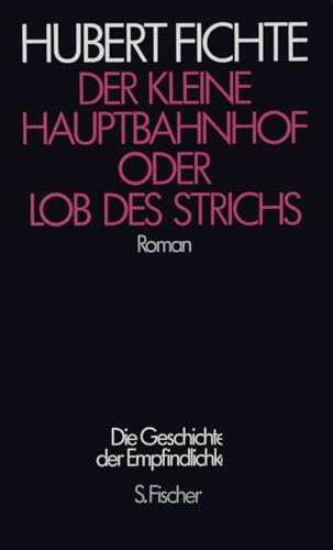 Der Kleine Hauptbahnhof oder Lob des Strichs: Roman von FISCHER, S.