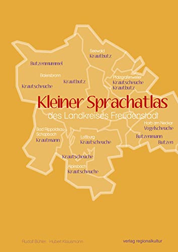 Kleiner Sprachatlas des Landkreises Freudenstadt von verlag regionalkultur