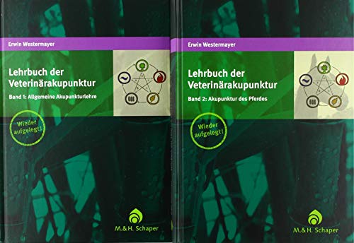 Veterinärakupunktur, Band 1 und 2 im SET von Schaper