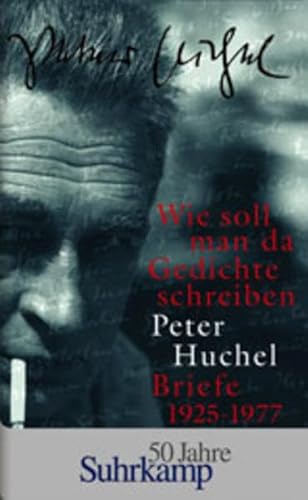 Wie soll man da Gedichte schreiben: Briefe 1925–1977