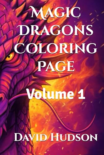 Magic Dragons Coloring Page: Volume 1