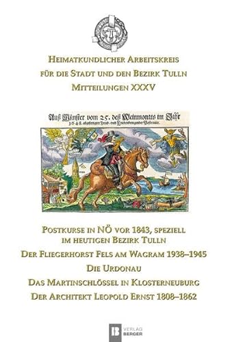 HEIMATKUNDE Mitteilungen XXXV HEIMATKUNDE Mitteilungen XXXV von Berger & Söhne, Ferdinand