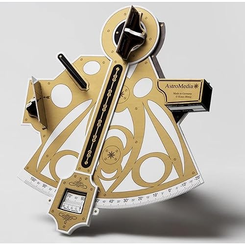 Der Sextant. Kartonbausatz für einen voll funktionstüchtigen Sextanten zur Einführung in die Astronavigation. von AstroMedia GmbH